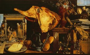 Vanitas Still Life (Christ with Mary and Martha)